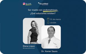 Portada charla Ser madre con endometriosis. ¿Qué opciones existen?